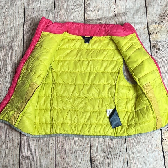 Tommy Hilfiger | pink vest reflective strip lightweight toddler 4T coat jacket - Picture 3 of 9
